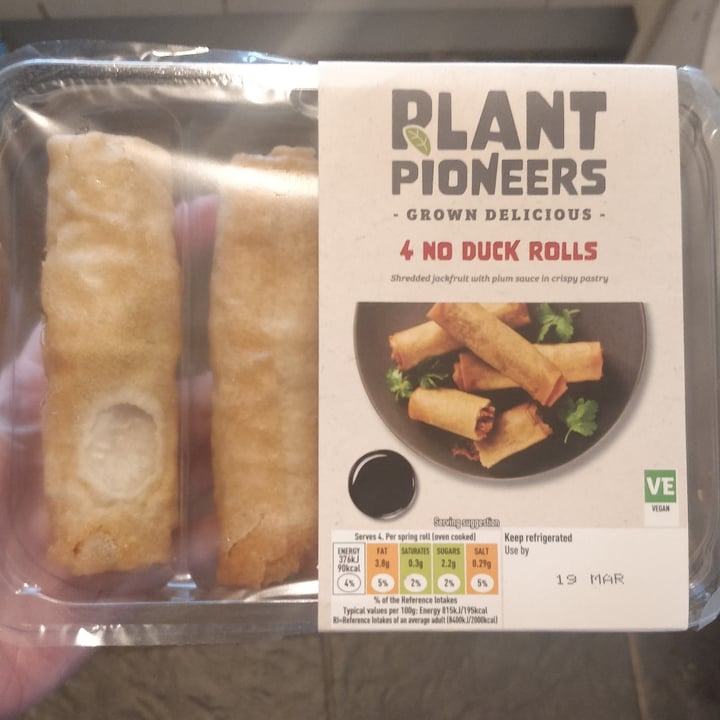 photo of Plant Pioneers No duck rolls shared by @plumesworld on  20 Mar 2021 - review