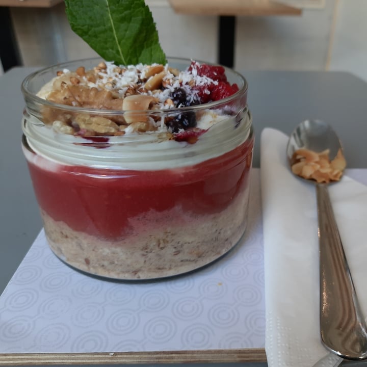 photo of Greentrees - the Juicery Bircher muesli shared by @annathebanana on  20 Jun 2020 - review