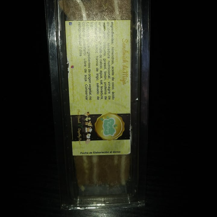 review photo of Veganya Sandwich de Miga Revuelto y Queso shared by @taisveg on 28 Oct 2020 - review
