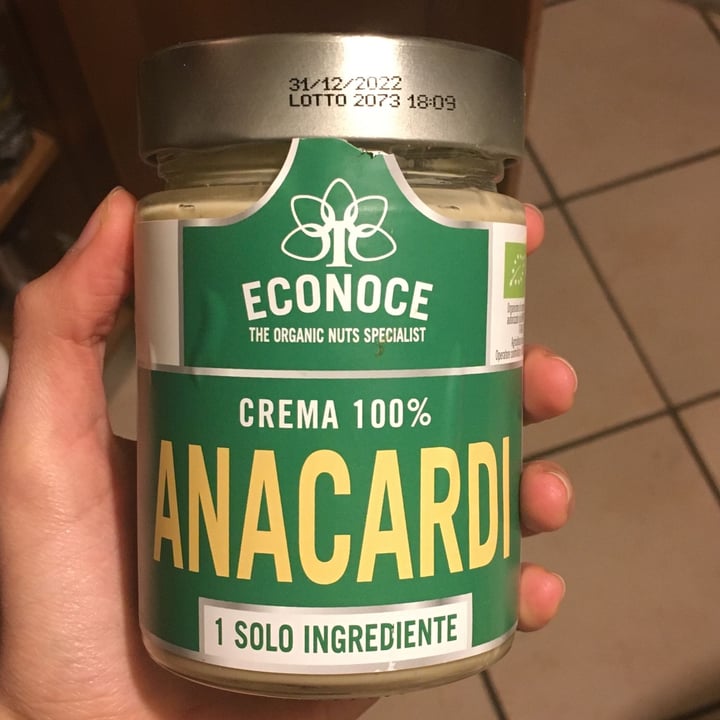 review photo of Econoce The Organic Nuts Specialist Crema 100% anacardi shared by @annaraf93 on 13 Apr 2022 - review