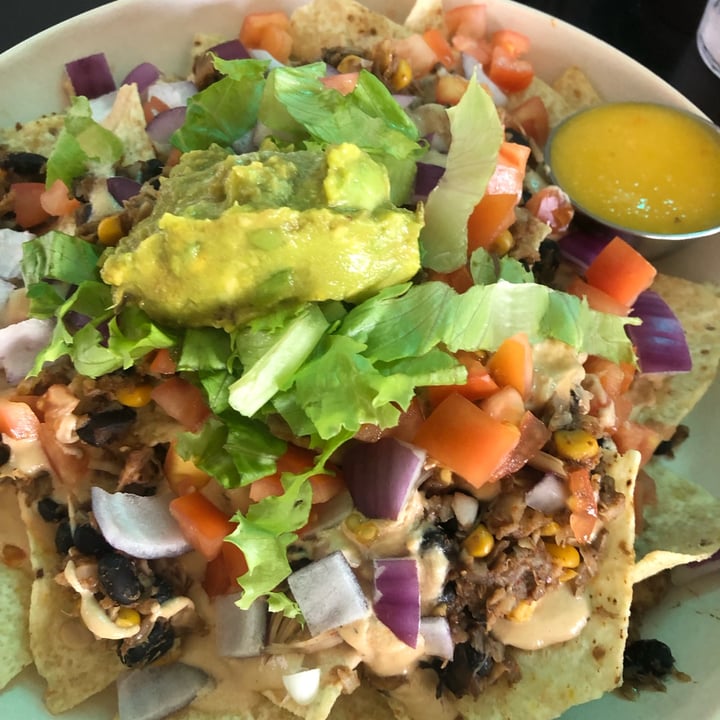 photo of VIBE cafe & health bar Jackfruit Nachos shared by @korieander on  20 Mar 2022 - review