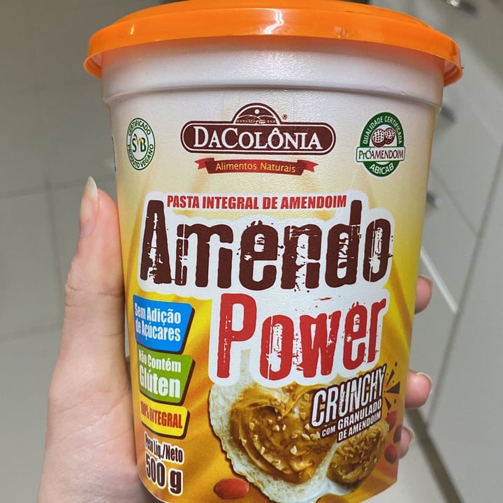 review photo of DaColônia Pasta Integral De Amendoim Crunchy shared by @fezinharup on 26 Nov 2022 - review