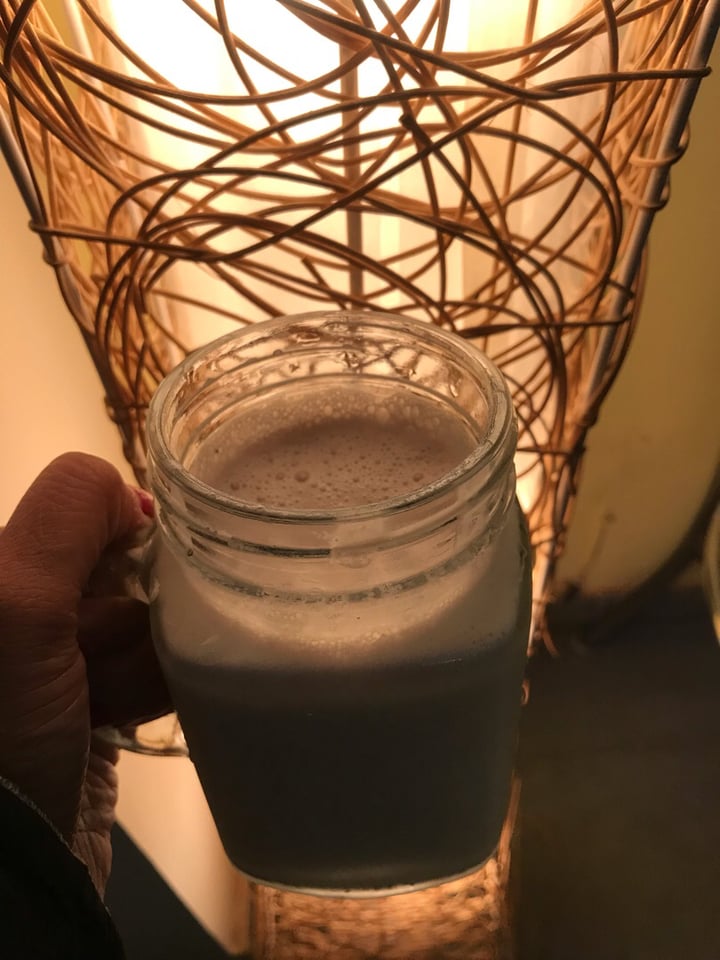 photo of The Loving Hut - Vegan Paradise Blueberry milkshake shared by @plantmylksucker on  07 Dec 2019 - review