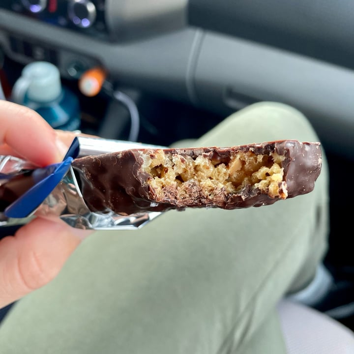 photo of NuGo Dark Chocolate Almond with sea salt shared by @curvycarbivore on  19 Jan 2022 - review