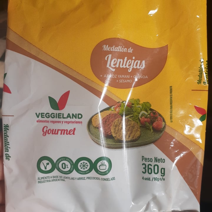 photo of Veggieland Medallón de Arroz Yamaní shared by @iviisc on  12 May 2021 - review