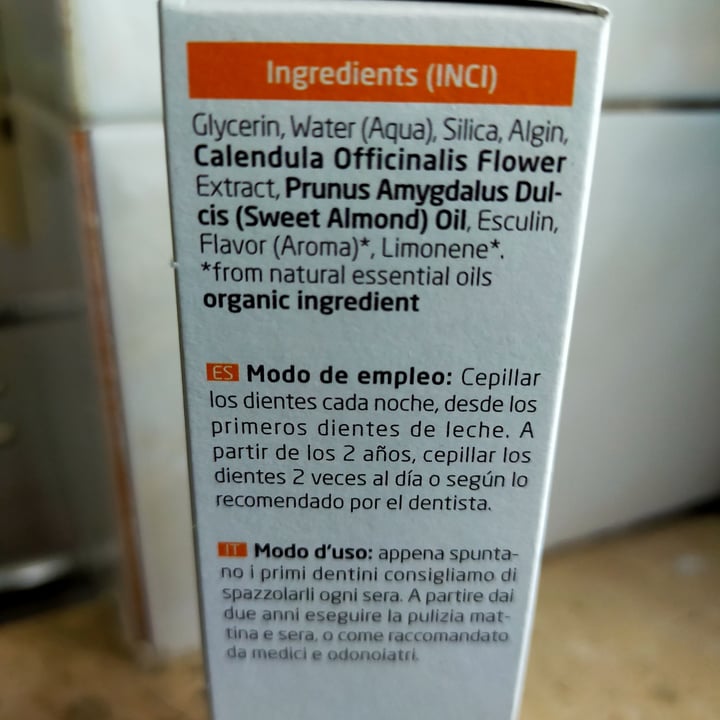 review photo of Weleda Dentifricio per bambini shared by @eticamenteincucina on 14 Apr 2022 - review