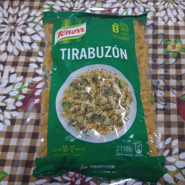 photo of Knorr Fideos Tirabuzón shared by @isacarpintino on  25 Dec 2020 - review