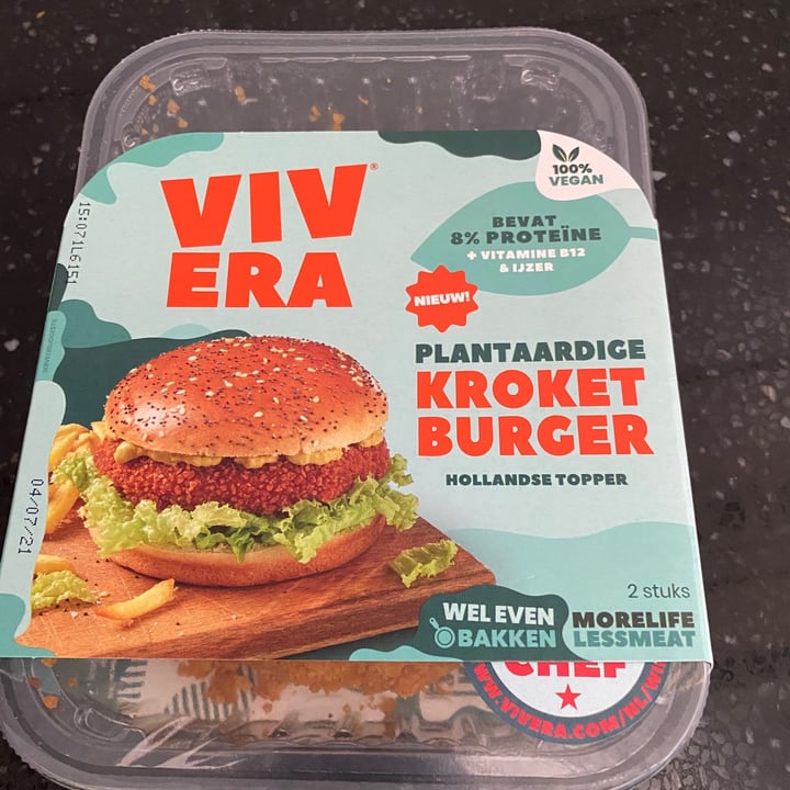 photo of Vivera kroket burger shared by @avetylea on  18 Jun 2021 - review