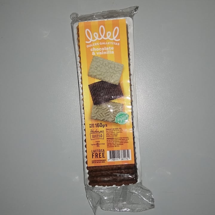 photo of Lelel Galletitas De Chocolate Y De Vainilla shared by @seaveg on  17 Mar 2022 - review