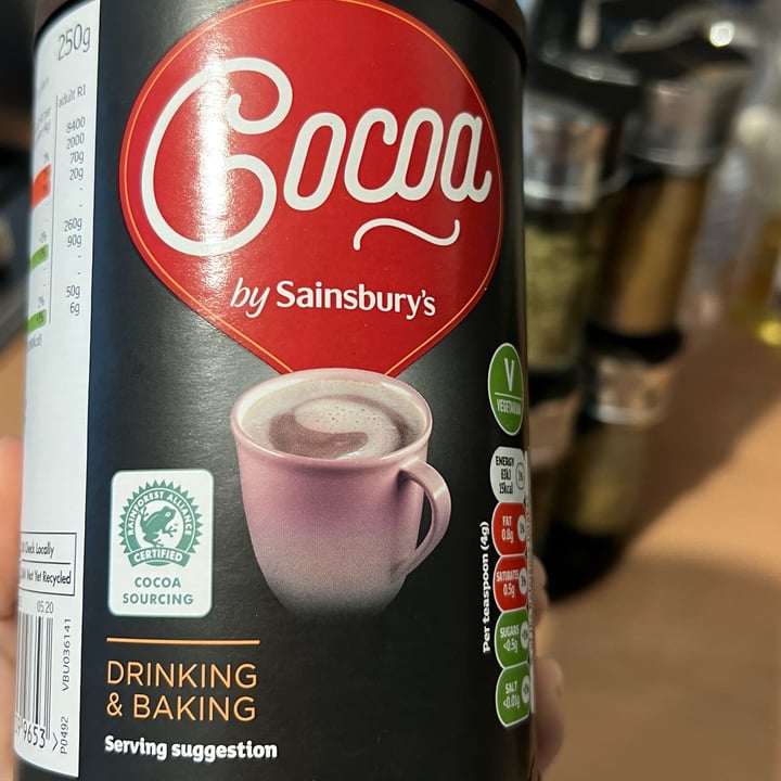 photo of Sainsbury's Cocoa powder shared by @alanago on  20 Oct 2022 - review