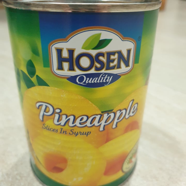 photo of Hosen Pineapple Slices in syrup shared by @ppyenlin on  25 Sep 2021 - review