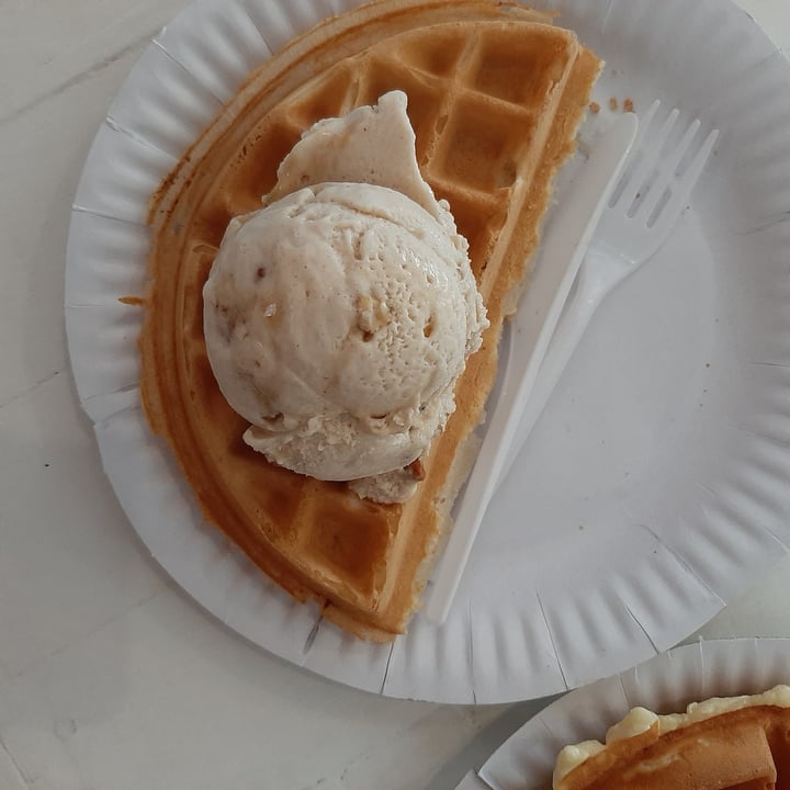 photo of Kristen's Kick-Ass Ice Cream - Noordhoek Farm Village Vegan Waffle shared by @kristinmac on  08 Nov 2020 - review