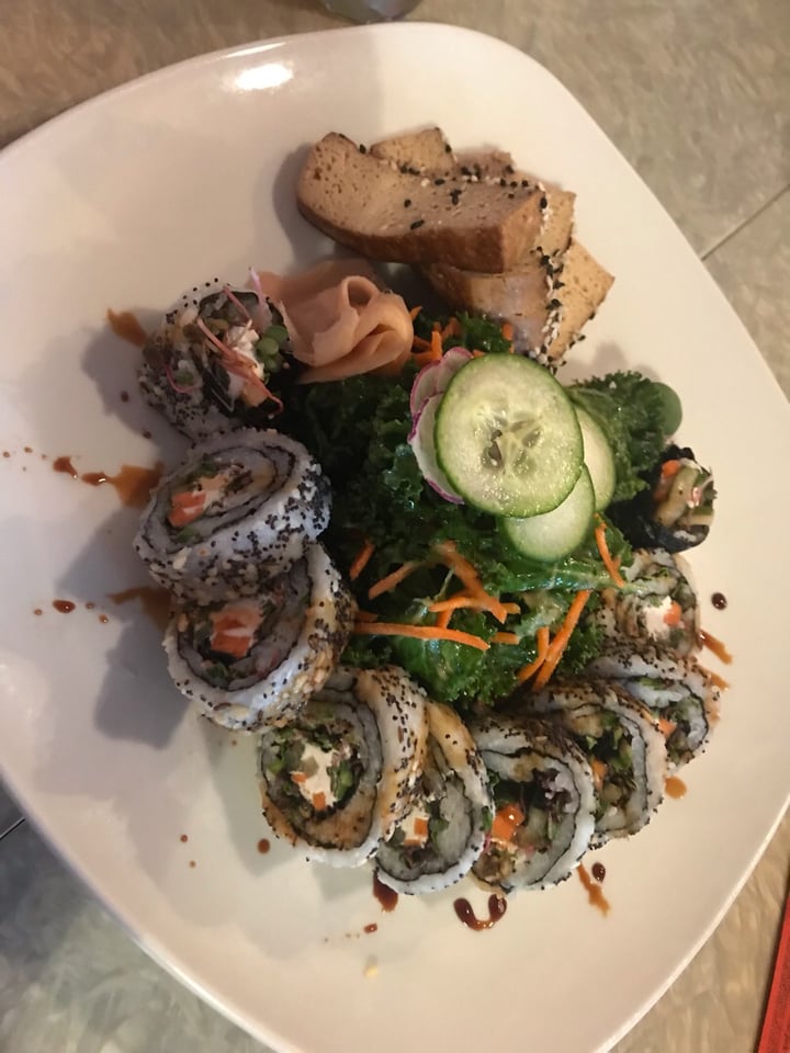 photo of The Fiction Kitchen Vegan Sushi shared by @kozykitsune on  28 May 2019 - review