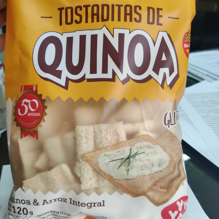 photo of Yin Yang Tostadas de quinoa shared by @mechi88 on  24 Nov 2022 - review