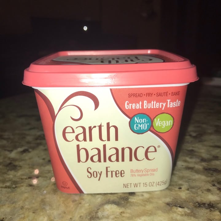 photo of Earth Balance Soy Free Buttery Spread shared by @mfretland on  30 Apr 2020 - review