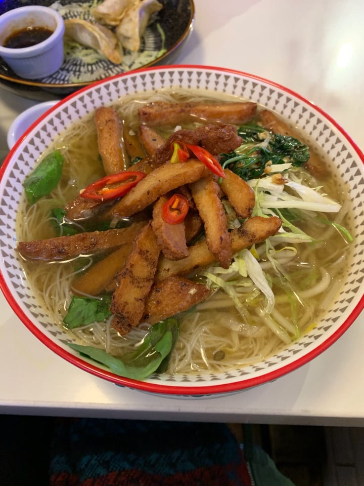 photo of Cafe Soya (Arcadian Centre) Veggie lemongrass chicken soup with vermicelli thin rice noodles shared by @laurapratt on  29 Dec 2019 - review