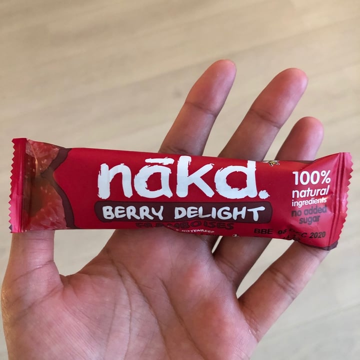 photo of Nākd. Berry Delight Bar shared by @tashadm on  31 Mar 2020 - review