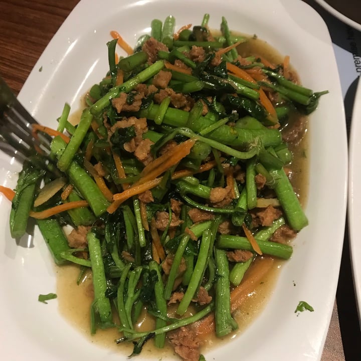 photo of Time's Vege Stir-Fried Watercress with Crisps shared by @opheeeliaaa on  01 Jan 2021 - review