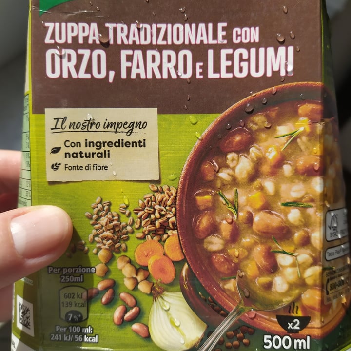 photo of Knorr Zuppa tradizionale shared by @veganaligure on  04 Apr 2022 - review