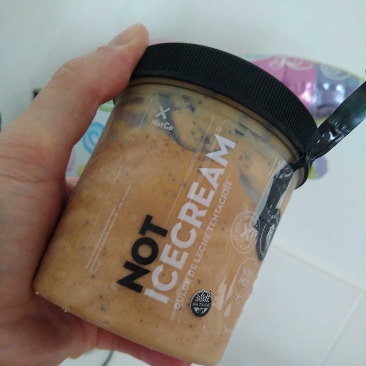 photo of NotCo Not Icecream Dulce de Leche Tentación shared by @silviov on  09 Dec 2022 - review