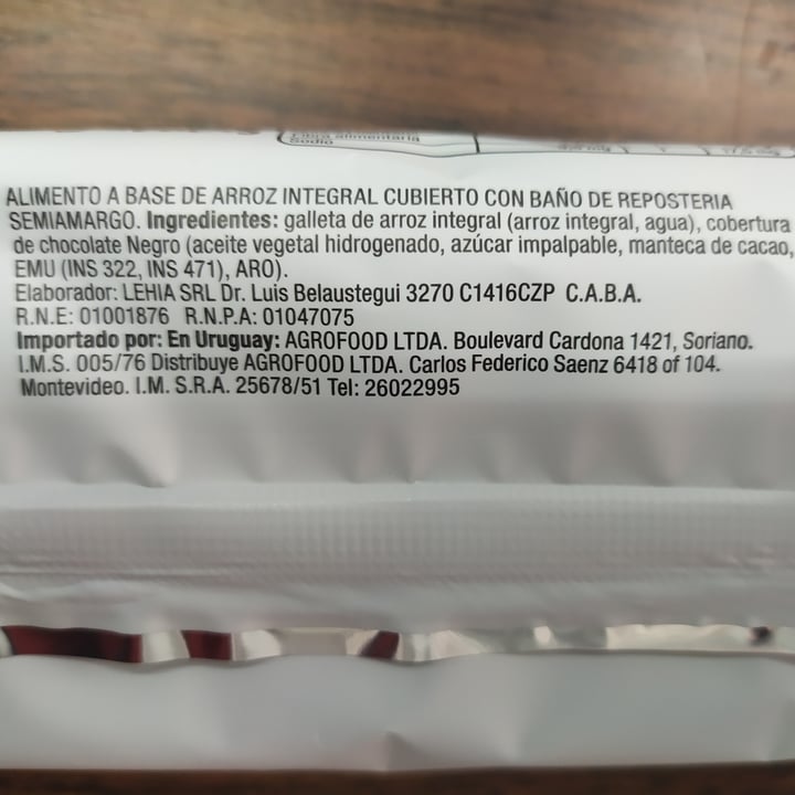 photo of deluxe de arroz Galletas De Arroz Bañadas En Chocolate shared by @marinquieto on  25 Aug 2022 - review