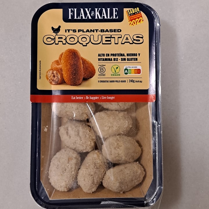 photo of Flax & Kale Croquetas sabor pollo asado shared by @jaioselene on  18 Feb 2022 - review