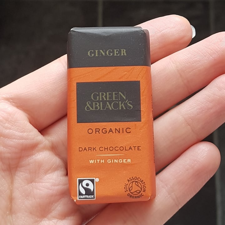 review photo of Green & Black's Organic Dark Chocolate with Ginger shared by @mharbich on 31 Jul 2020 - review