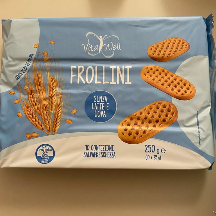 photo of Vita well biscotti frollini shared by @ilariagarbetta on  24 Mar 2022 - review