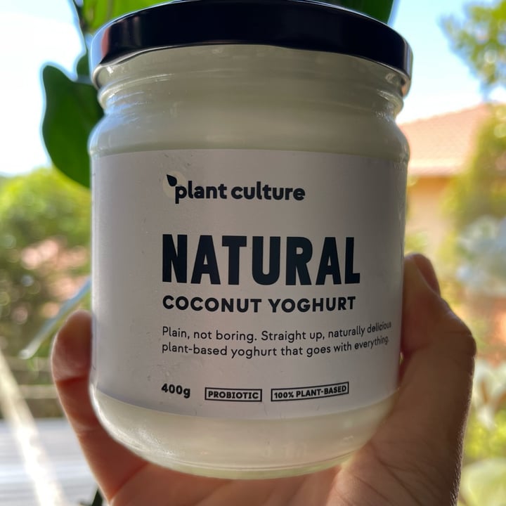 photo of plant culture Natural Coconut yougurt shared by @carlaoliveira on  31 Jan 2022 - review
