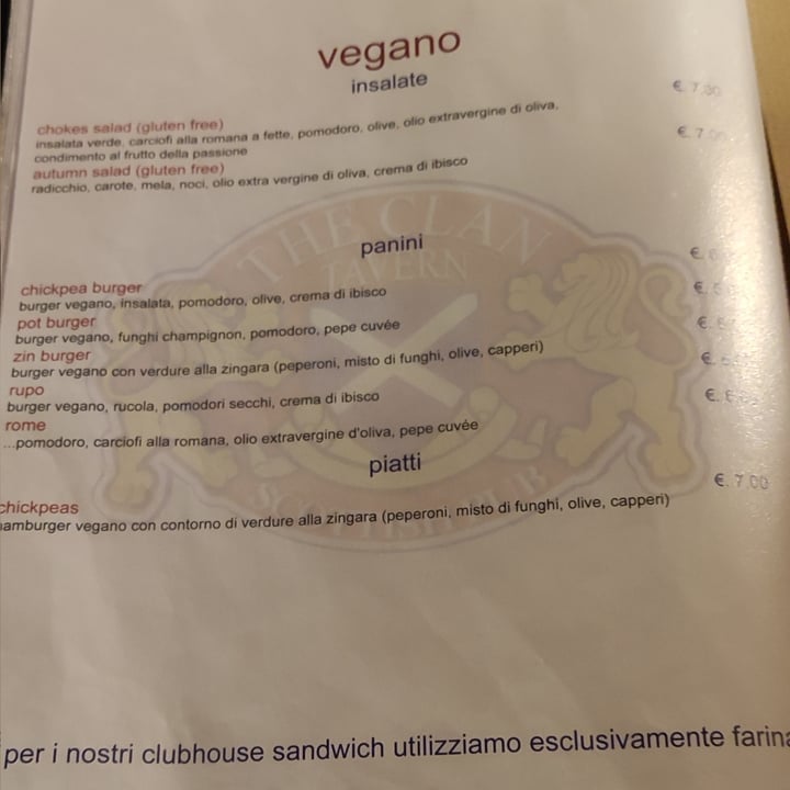 photo of The Clan Tavern Panino Con Burger Veg, Olive E Pomodori Secchi shared by @viveregreenn on  27 May 2022 - review