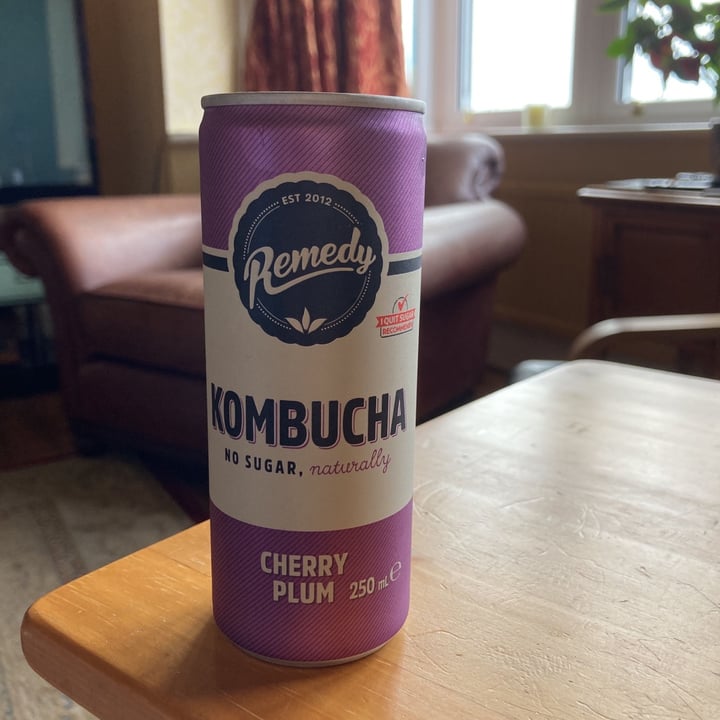 review photo of Remedy Cherry plum kombucha shared by @spudhead on 01 Jul 2021 - review