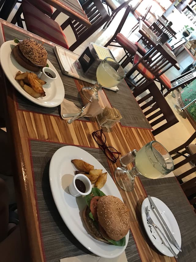 菜肴“Krispy burger”的照片