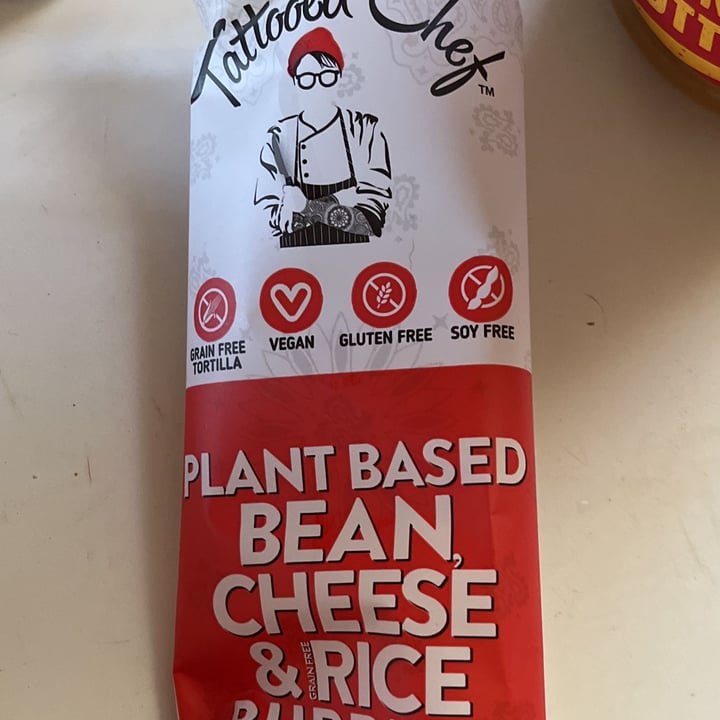 photo of Tattooed Chef Plant Based Bean, Cheese, & Rice Burrito shared by @kristin548 on  30 Jul 2022 - review