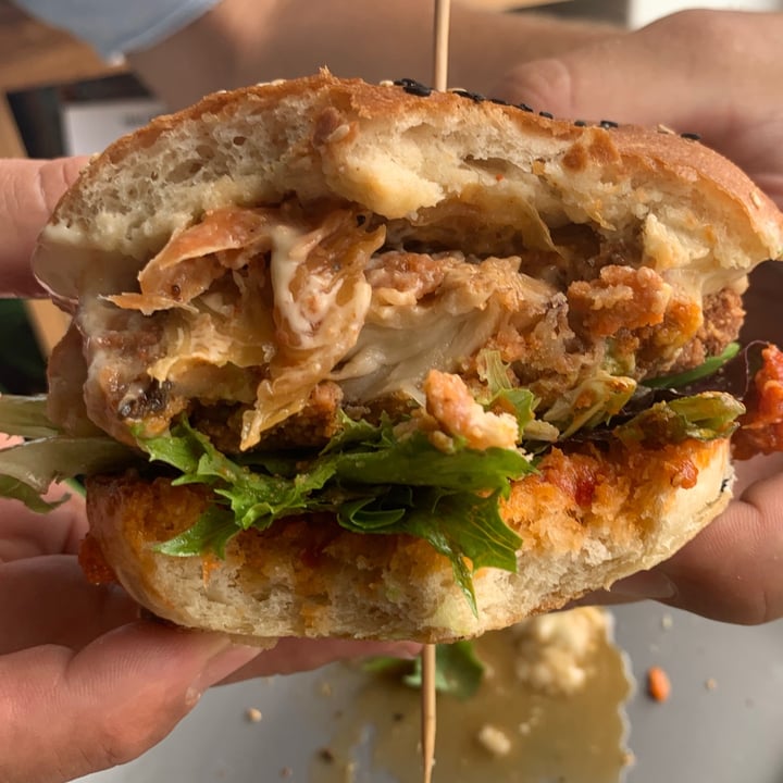 review photo of The Kind Kitchen Kimch'eese Burger shared by @boydy on 09 Dec 2020 - review