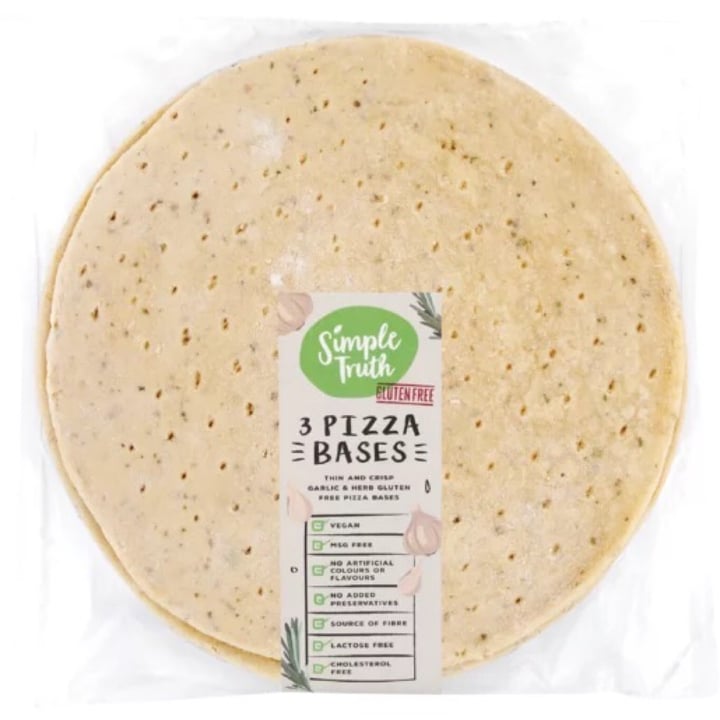 photo of Simple Truth Pizza Bases (Gluten-Free) shared by @keziahgabriel on  31 Dec 2020 - review