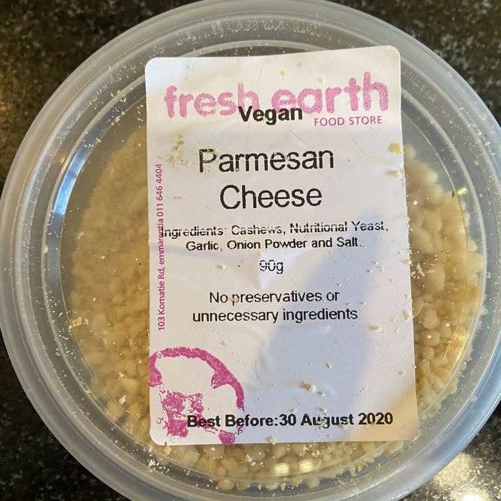 review photo of Fresh Earth Food Store Parmesan Cheese shared by @paulineve1 on 26 Sep 2020 - review