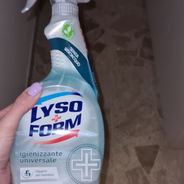 review photo of Lysoform Igienizzante universale shared by @fraax on 01 Apr 2022 - review