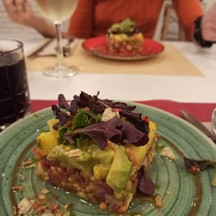 review photo of Vegetariano TEFF Tartar de lentejas shared by @evaporita on 03 Nov 2020 - review