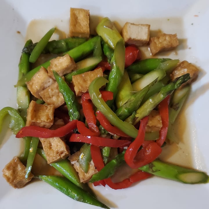 review photo of Coconut Cafe Pad Asparagus shared by @veganbymarriage on 19 Jul 2021 - review