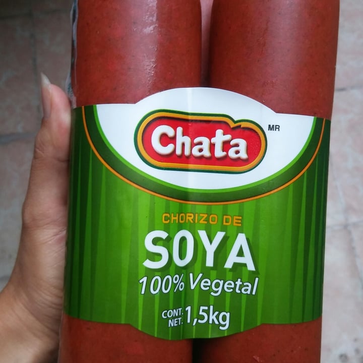 photo of La Chata chorizo de soya shared by @dainbm on  06 May 2022 - review