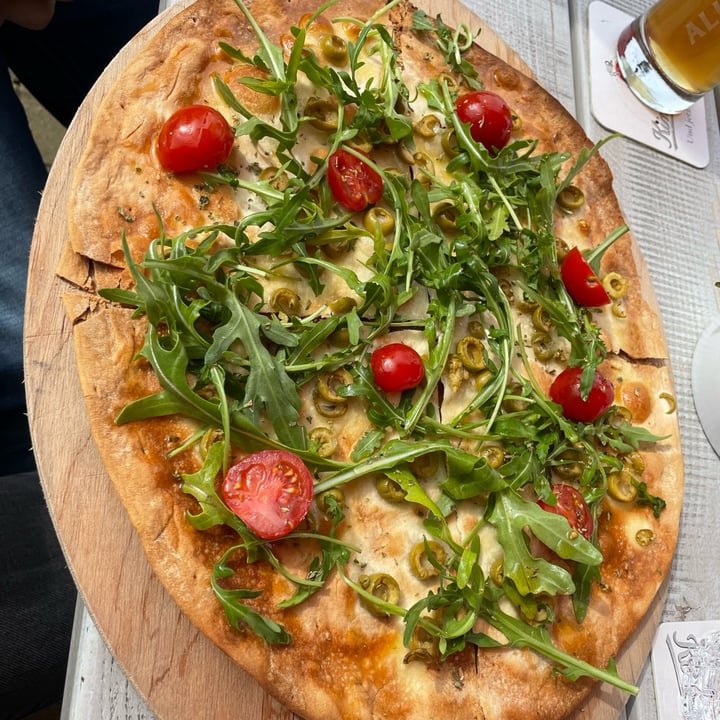 photo of Strandliebe Bar & Grill Flammkuchen vegan shared by @julyn on  13 Apr 2022 - review