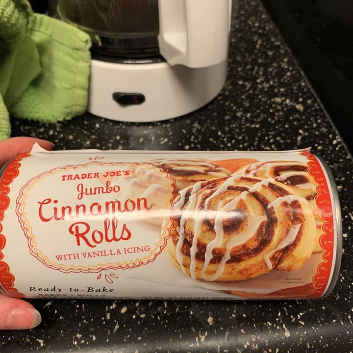 photo of Trader Joe's Jumbo Cinnamon Rolls shared by @mmadsen15 on  27 Sep 2020 - review