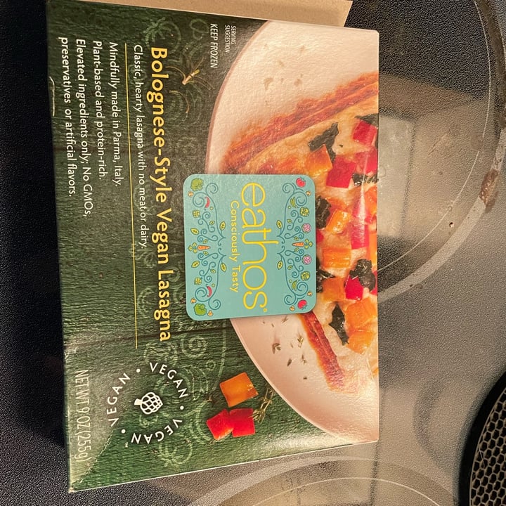 photo of Eathos Bolognese- Style Vegan Lasagna shared by @slanderson34me on  05 Jan 2022 - review