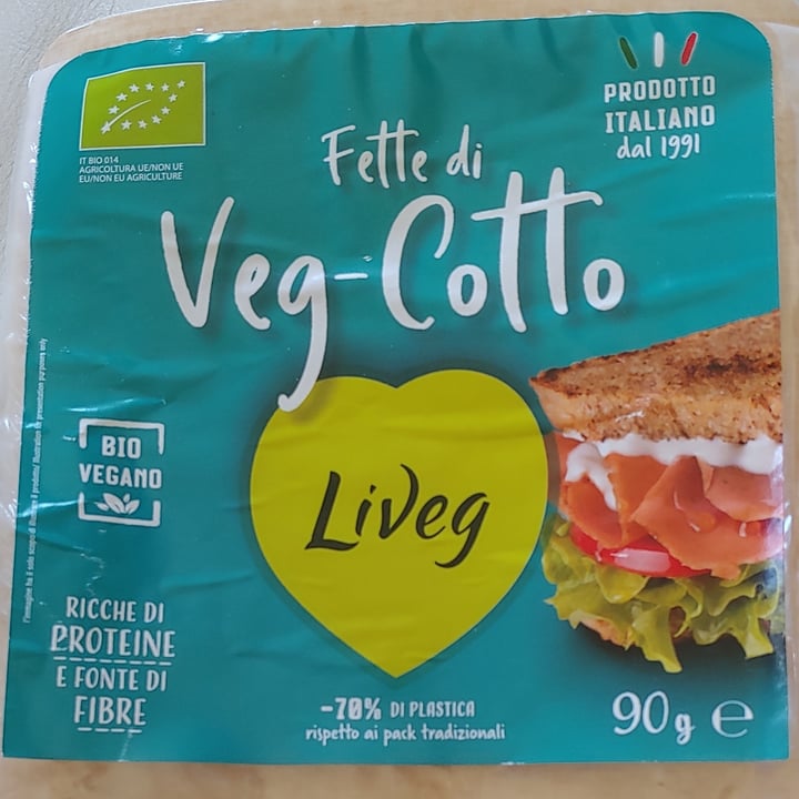 photo of Liveg Fette di veg-cotto shared by @giuliaaromano on  30 Jun 2022 - review
