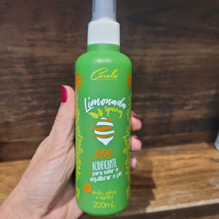 photo of Carola cosméticos Limonada Spray shared by @andreasabatini on  09 May 2022 - review