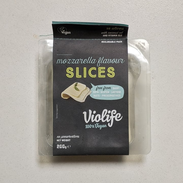 photo of Violife Mozzarella Flavour Slices shared by @bornvegetarian on  27 Mar 2021 - review