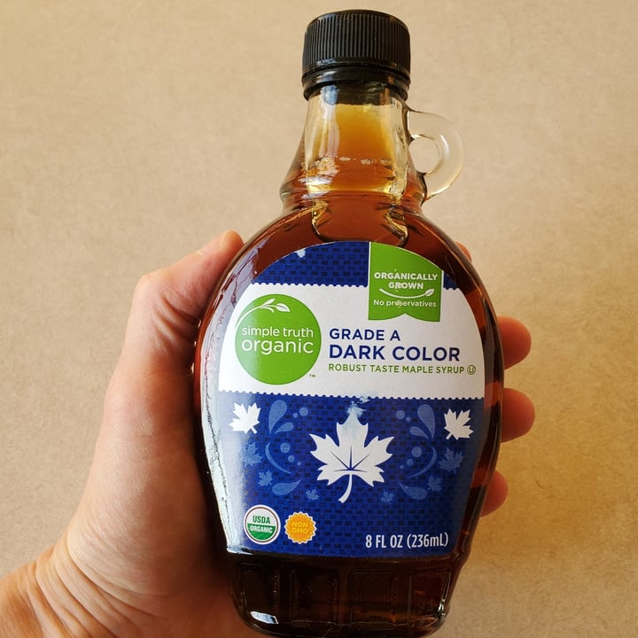 photo of Simple Truth grade A dark color robust maple syrup shared by @ddelly on  18 Jun 2022 - review