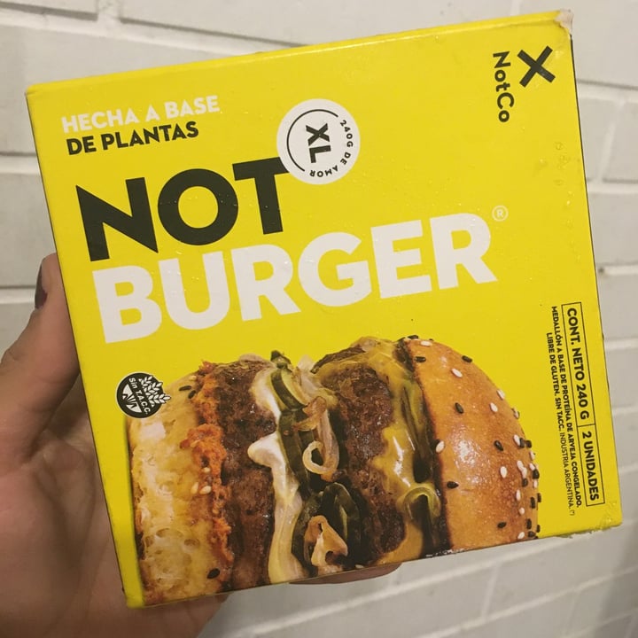 photo of NotCo Not Burger XL shared by @daniv on  05 Mar 2021 - review