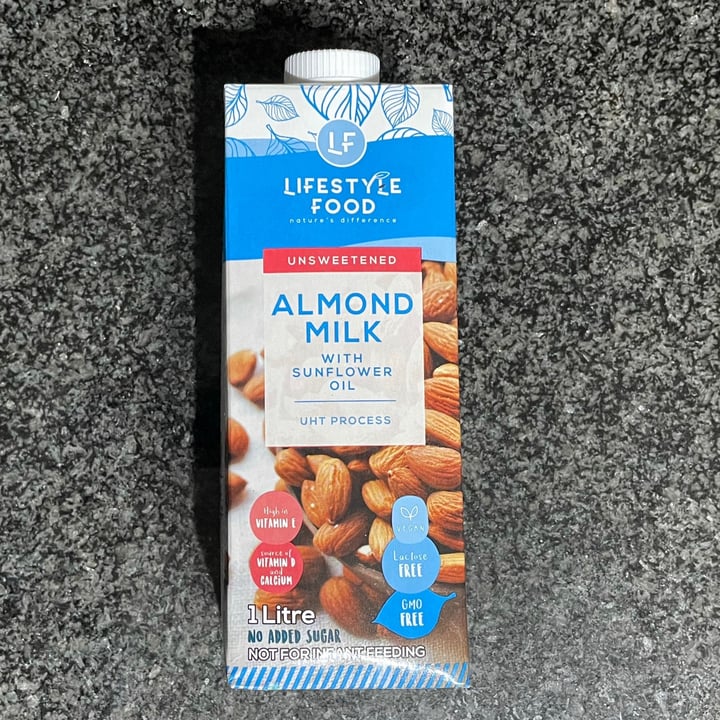 photo of Lifestyle Food Unsweetened Almond milk shared by @thehumblechickpea on  13 Sep 2021 - review