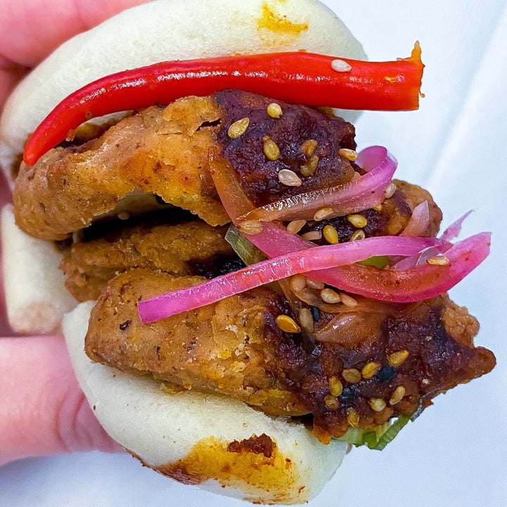 photo of Beyond Sushi (W 56th Street) Fried Chick’n Bao shared by @veganfoodcrazy on  27 May 2021 - review